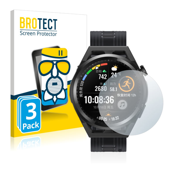 3x BROTECT Matte Screen Protector for Huawei Watch GT Runner