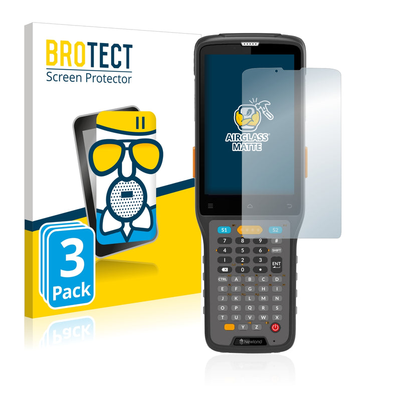 3x BROTECT Matte Screen Protector for Newland N7 Cachalot