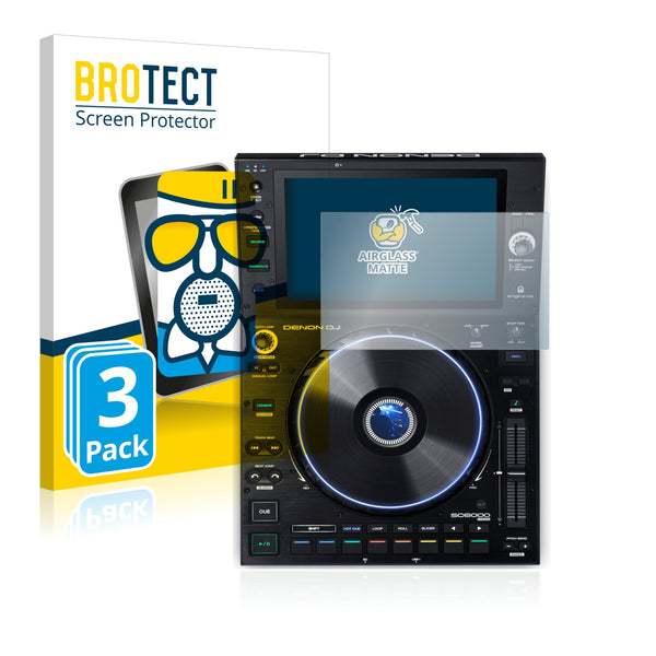 3x BROTECT Matte Screen Protector for Denon SC6000 Prime