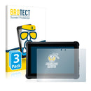 3x BROTECT AirGlass Matte Glass Screen Protector for Ico imaraTab 10