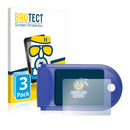 3x BROTECT AirGlass Matte Glass Screen Protector for Pulox CMS-50D