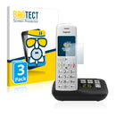 3x BROTECT AirGlass Matte Glass Screen Protector for Gigaset E390A
