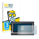 3x BROTECT AirGlass Matte Glass Screen Protector for Seat Ateca Style 2021 Infotainment System