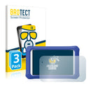 3x BROTECT AirGlass Matte Glass Screen Protector for Clementoni Clempad X Revolution