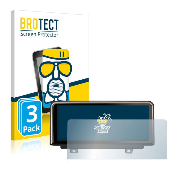 3x BROTECT AirGlass Matte Glass Screen Protector for Ersin ES2830B 10.25