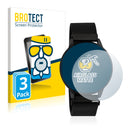 3x BROTECT AirGlass Matte Glass Screen Protector for Oozoo Q00119