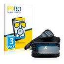 3x BROTECT AirGlass Matte Glass Screen Protector for Kenwood TM-D710E