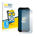 3x BROTECT AirGlass Matte Glass Screen Protector for Doggee S61