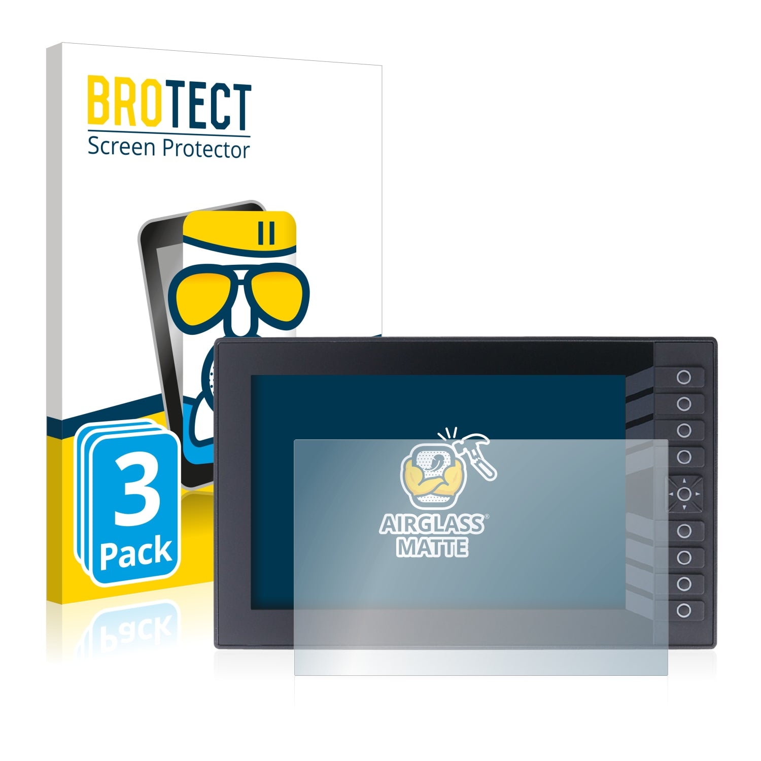 Screen Protectors for ifm CR1102 - Nano Glass, Anti-Glare, Antiviral ...