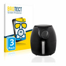 3x Anti-Glare Screen Protector for Princess Aerofryer