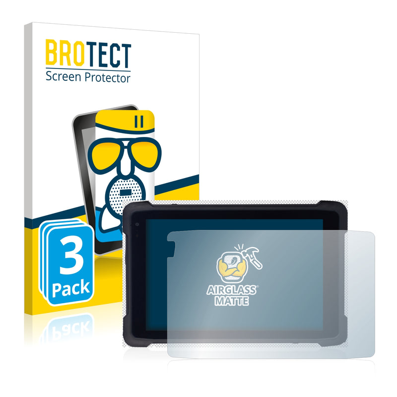 3x Anti-Glare Screen Protector for BCX ELITE RANGE LCA8 TOUGH TABLET