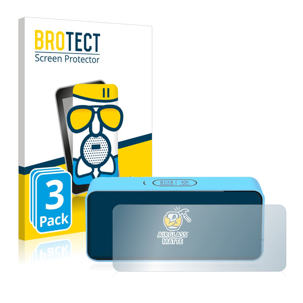 3x Anti-Glare Screen Protector for Latec Digitaler Wecker/ digital alarm clock