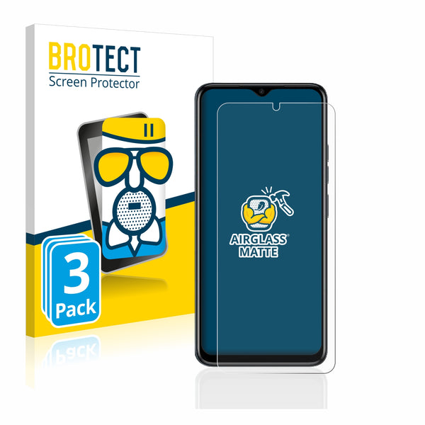 3x Anti-Glare Screen Protector for Tecno Pop 7 Pro