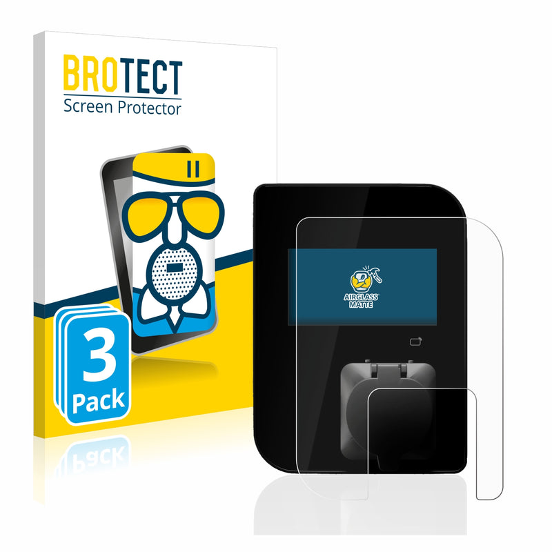 3x Anti-Glare Screen Protector for Wallbox Copper SB