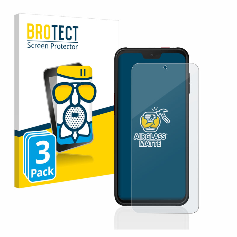 3x Anti-Glare Screen Protector for Samsung Galaxy Xcover 6 Pro Enterprise Edition