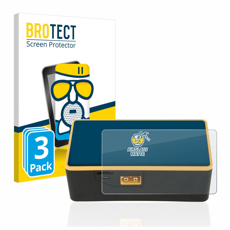 3x Anti-Glare Screen Protector for Junsi iCharger X12