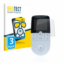 3x Anti-Glare Screen Protector for Beurer EM 49 Digital TENS/EMS