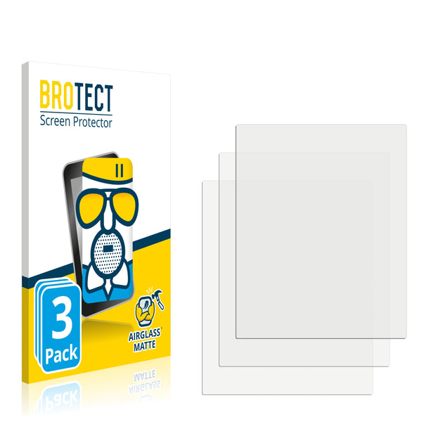 3x BROTECT AirGlass Matte Glass Screen Protector for LifeScan OneTouch Ultra Plus Reflect