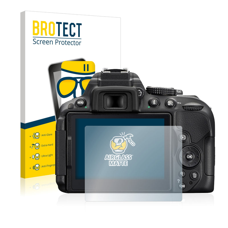 BROTECT AirGlass Matte Glass Screen Protector for Nikon D5300