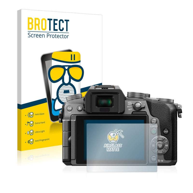 BROTECT AirGlass Matte Glass Screen Protector for Panasonic Lumix DMC-G7