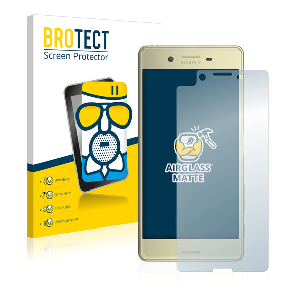 BROTECT AirGlass Matte Glass Screen Protector for Sony Xperia X