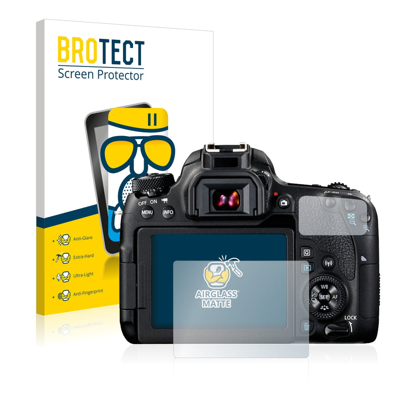 BROTECT AirGlass Matte Glass Screen Protector for Canon EOS 77D