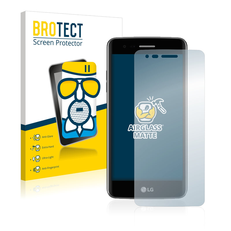 BROTECT AirGlass Matte Glass Screen Protector for LG K8 2017