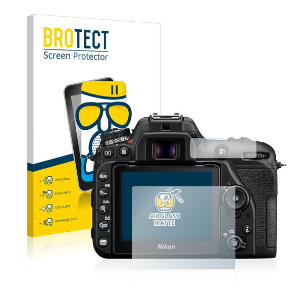 BROTECT AirGlass Matte Glass Screen Protector for Nikon D7500