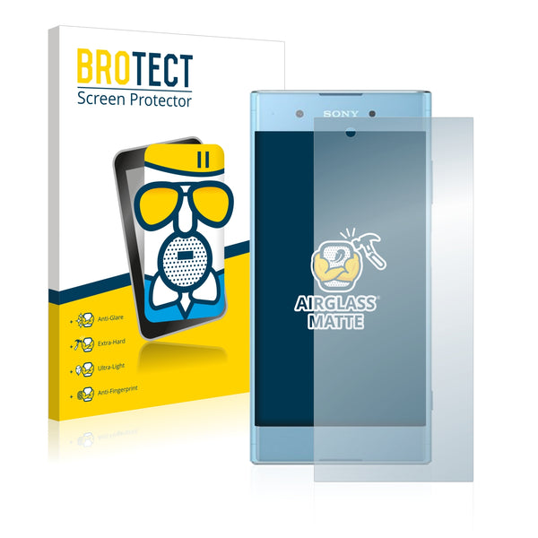 BROTECT AirGlass Matte Glass Screen Protector for Sony Xperia XA1 Plus