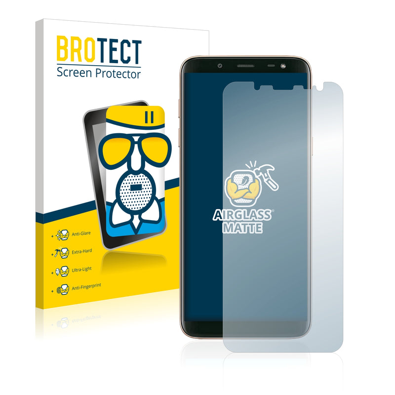 BROTECT AirGlass Matte Glass Screen Protector for Samsung Galaxy J6 2018