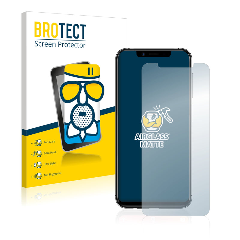 BROTECT AirGlass Matte Glass Screen Protector for Umidigi One