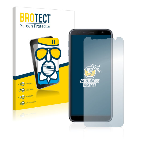 BROTECT AirGlass Matte Glass Screen Protector for Samsung Galaxy J6 Plus