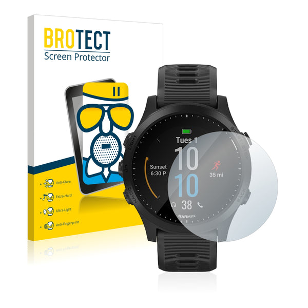 BROTECT AirGlass Matte Glass Screen Protector for Garmin Forerunner 945
