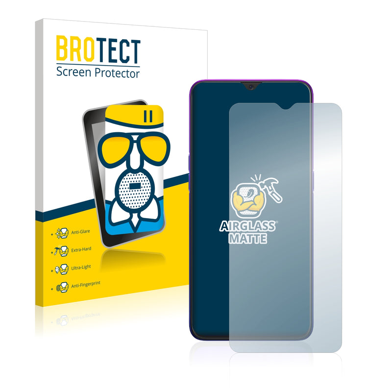 BROTECT AirGlass Matte Glass Screen Protector for Oppo Reno Z