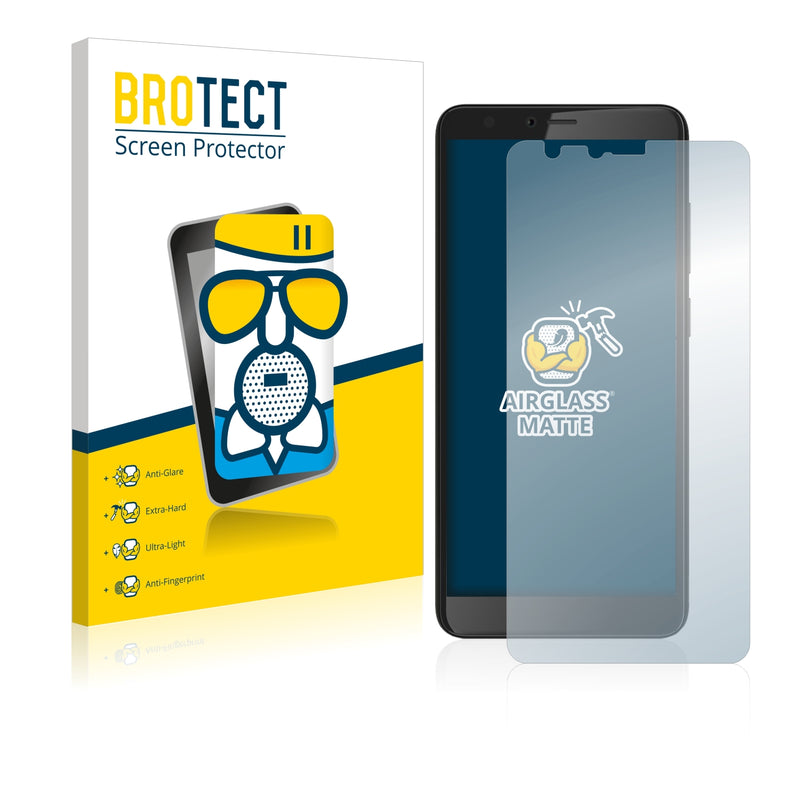 BROTECT AirGlass Matte Glass Screen Protector for Gigaset GS100