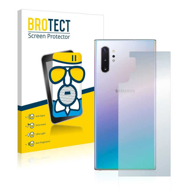 BROTECT AirGlass Matte Glass Screen Protector for Samsung Galaxy Note 10 Plus 5G (Back)