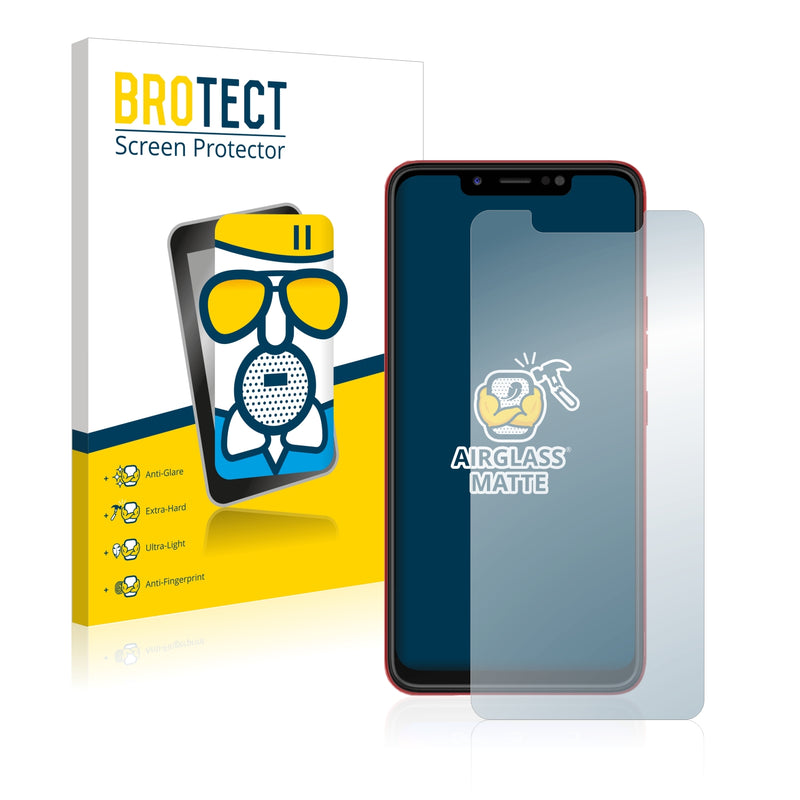 BROTECT AirGlass Matte Glass Screen Protector for Tecno Spark 3