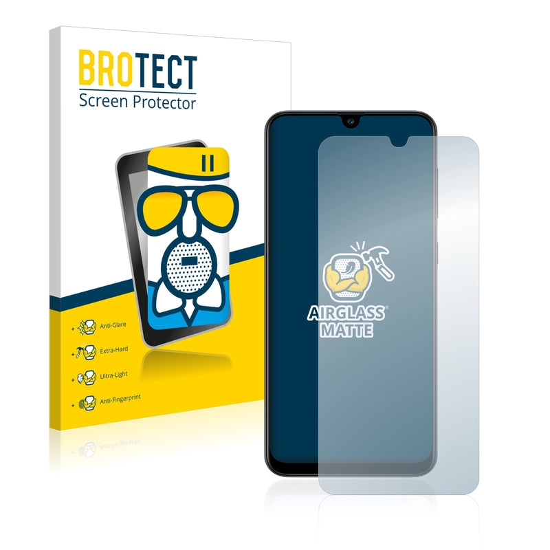 BROTECT AirGlass Matte Glass Screen Protector for Samsung Galaxy A30s