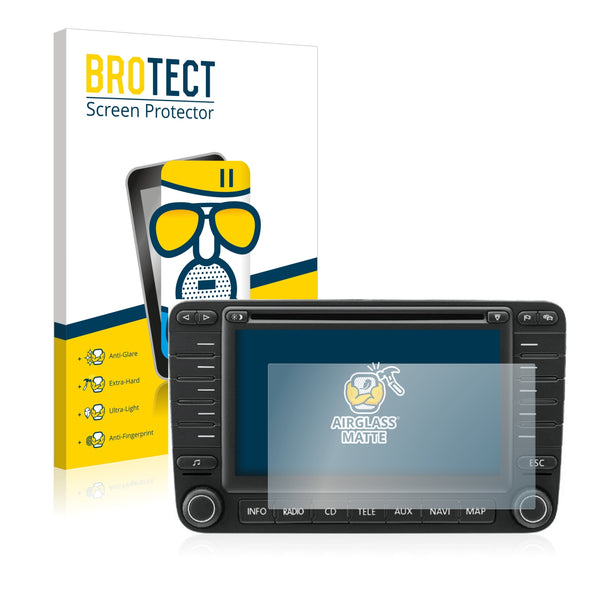 BROTECT AirGlass Matte Glass Screen Protector for Volkswagen Jetta MFD 2 6.5