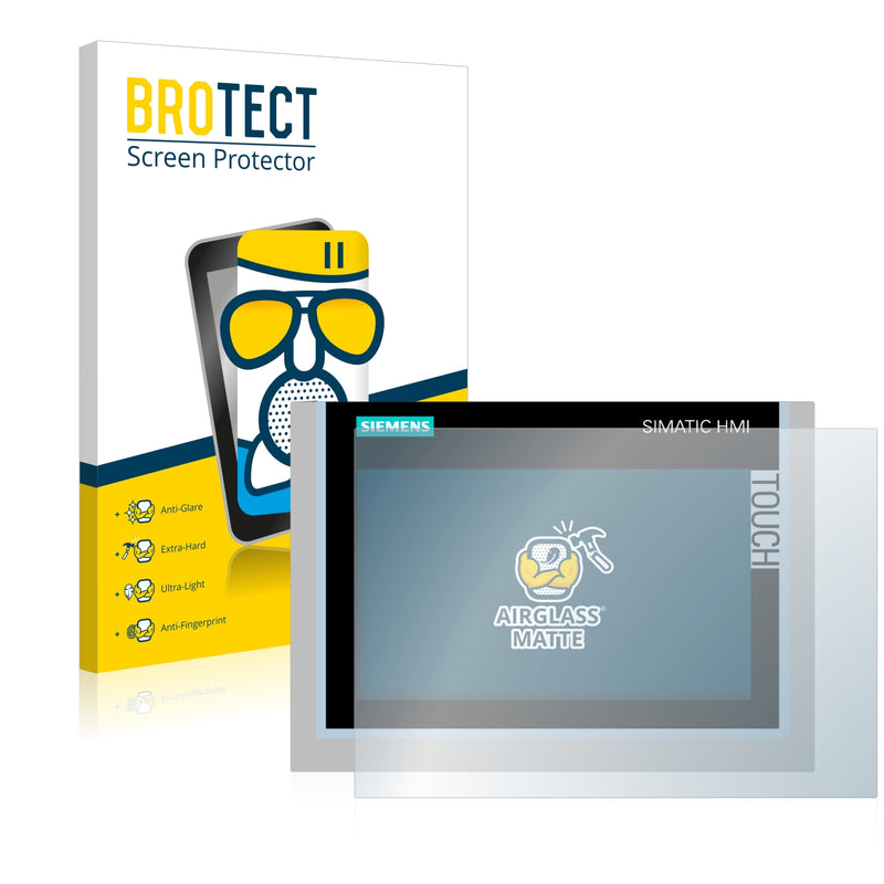 BROTECT Matte Screen Protector for Siemens Simatic HMI TP 700 Comfort