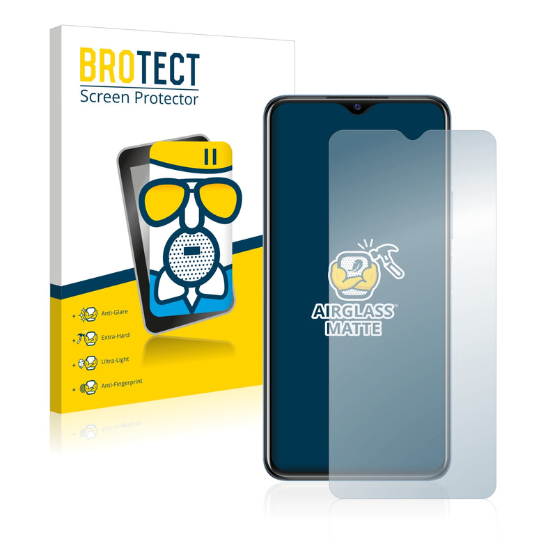 BROTECT AirGlass Matte Glass Screen Protector for Vivo Y21T