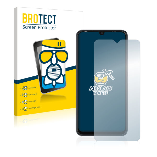 BROTECT AirGlass Matte Glass Screen Protector for Tecno Spark 8C