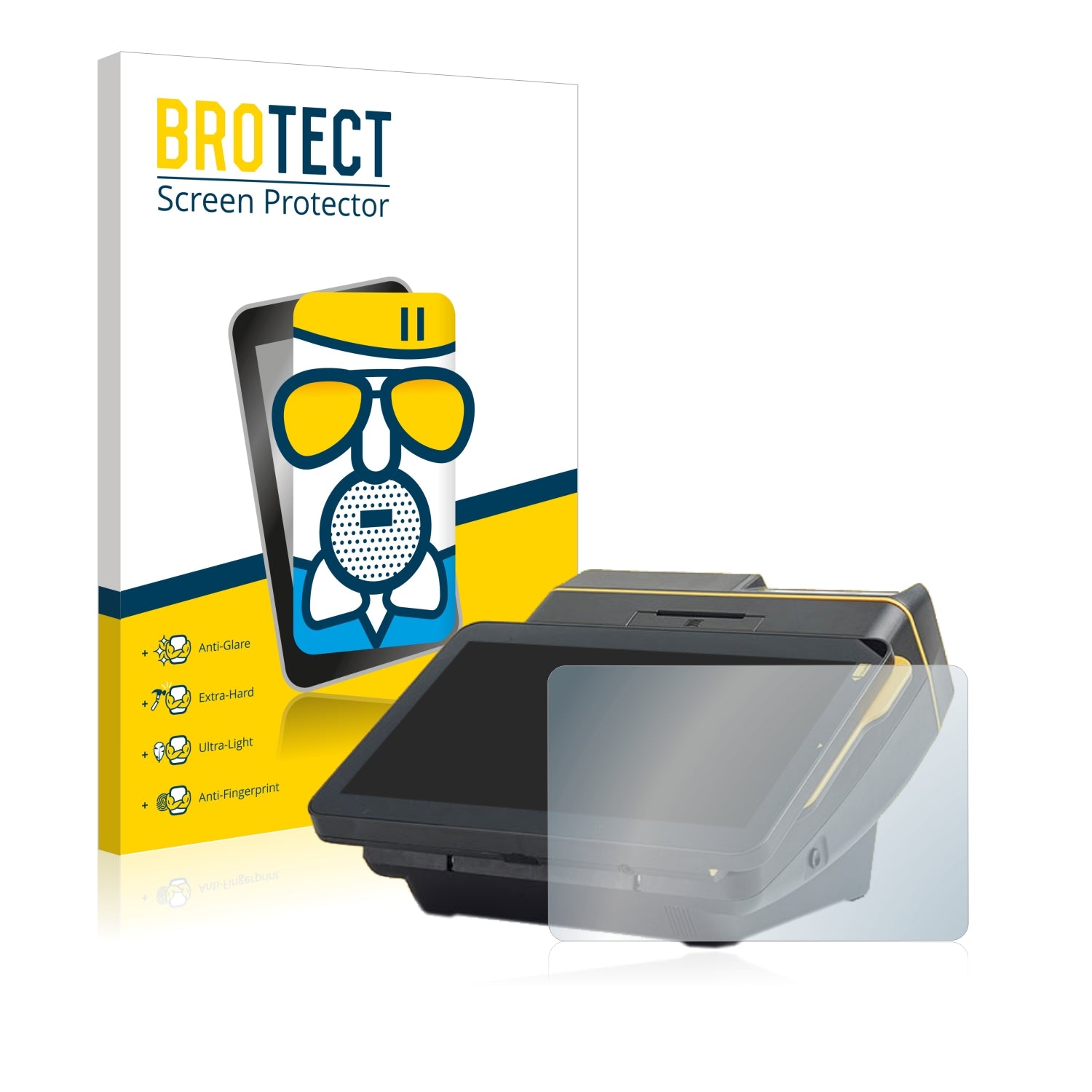 Screen Protectors for PayPoint One - Nano Glass, Anti-Glare, Antiviral ...