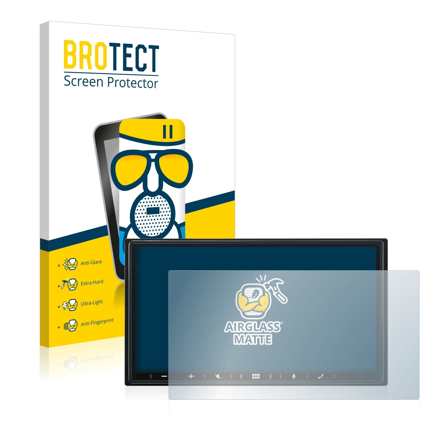 Alpine Shield Screen Protectors for Alpine iLX-W690D - Nano Glass, Anti-Glare ...
