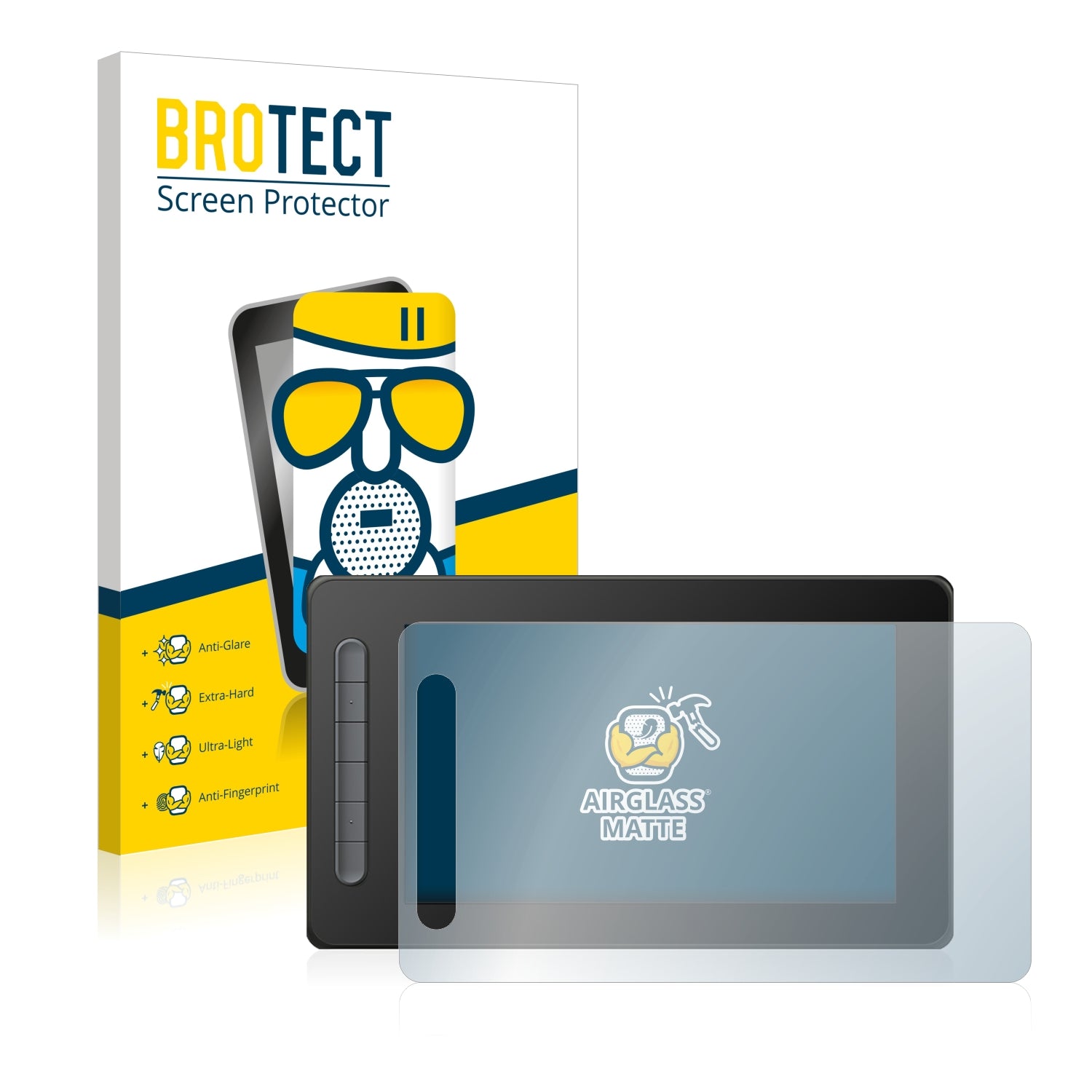 Anti-Glare Screen Protector for XP-Pen Artist 10 (2. Generation ...
