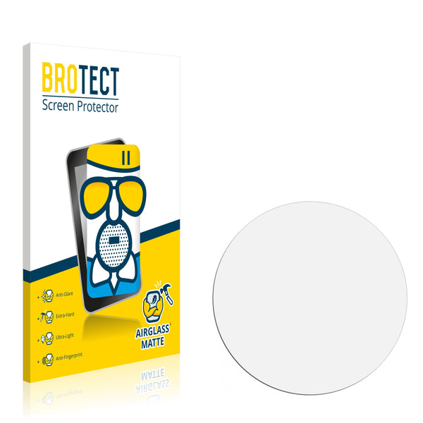 BROTECT AirGlass Matte Glass Screen Protector for Watches (Circular, Diameter: 51 mm)