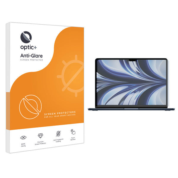 Optic+ Anti-Glare Screen Protector for Apple MacBook Air M2 13 Inch