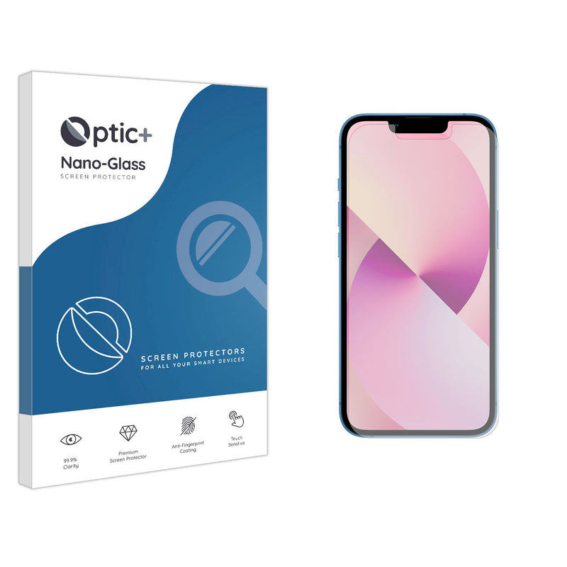 Optic+ Nano Glass Screen Protector for iPhone 13 Mini