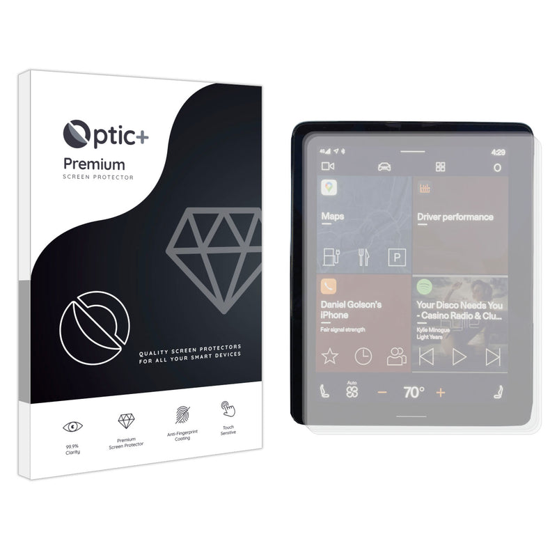 Optic+ Premium Film Screen Protector for Polestar 2 2021