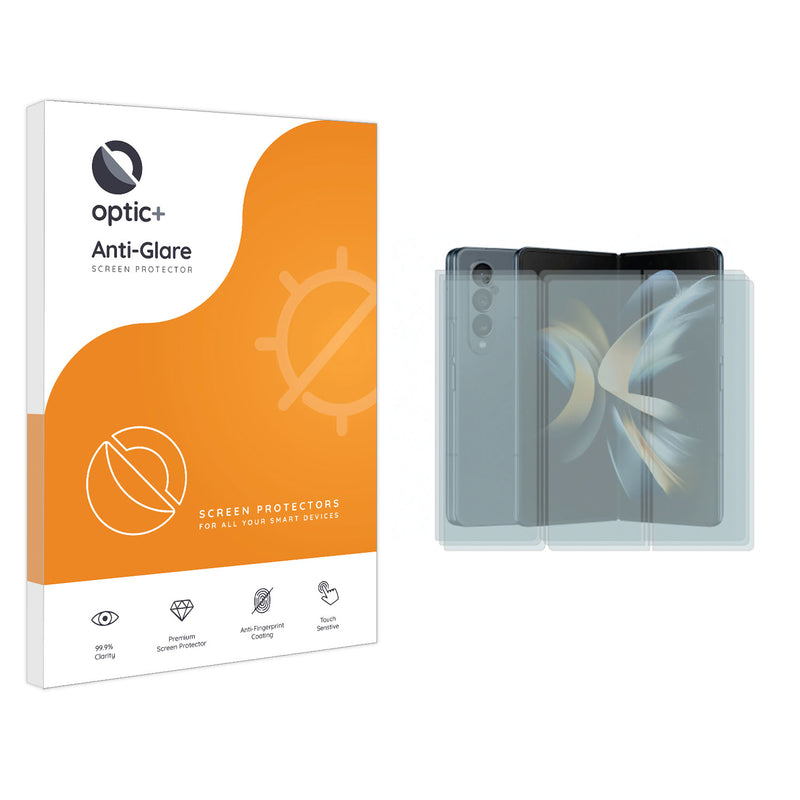 3pk Optic+ Anti-Glare Screen Protector for Samsung Galaxy Fold 4